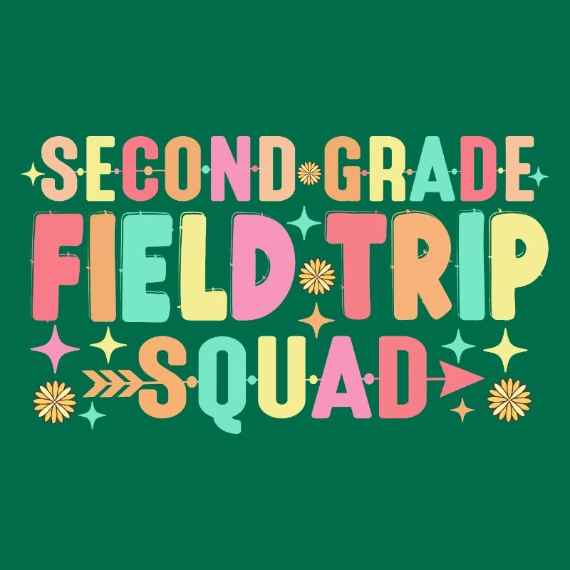 2nd Second Grade Field Trip Squad Matching
