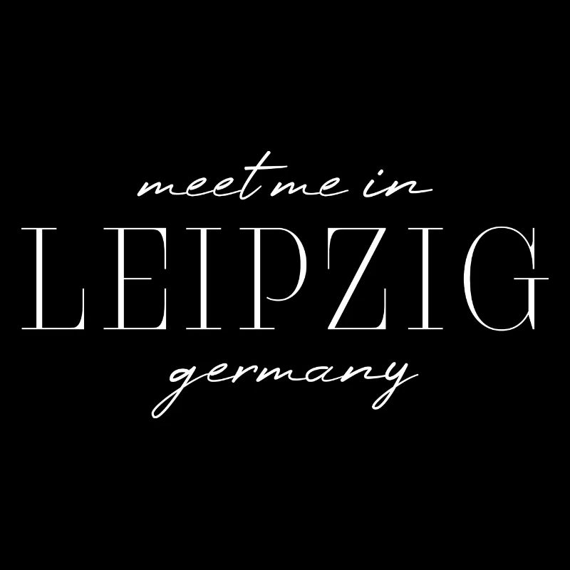 Leipzig, Germany Elegance Style Design T-Shirt