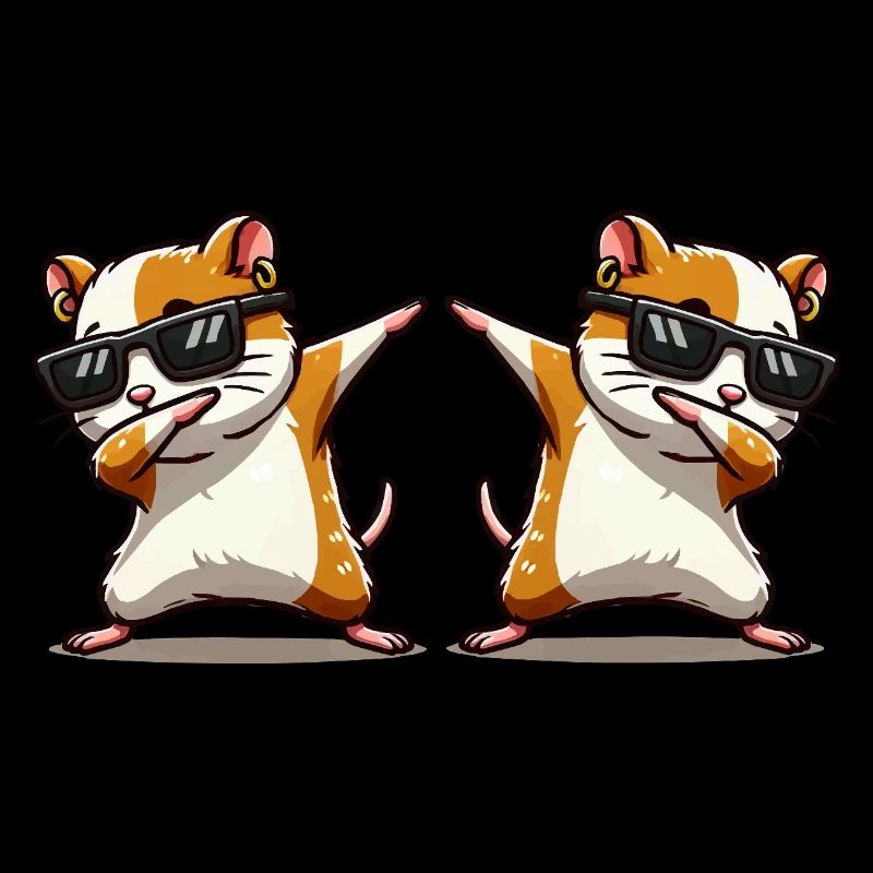 Dabbing de hamster 2