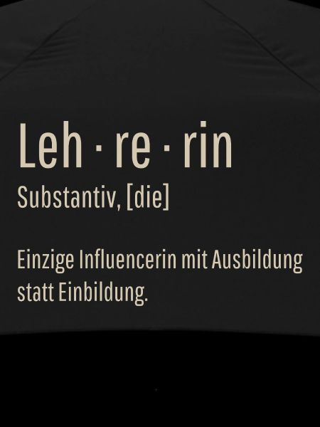 Lehrerin Substantiv Influencerin Schule Geschenk