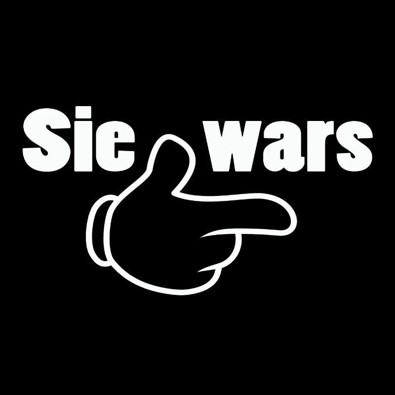 Sie wars Partnershirt Geschwister Zwillinge