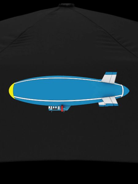 Airship, Zeppelin, Side View