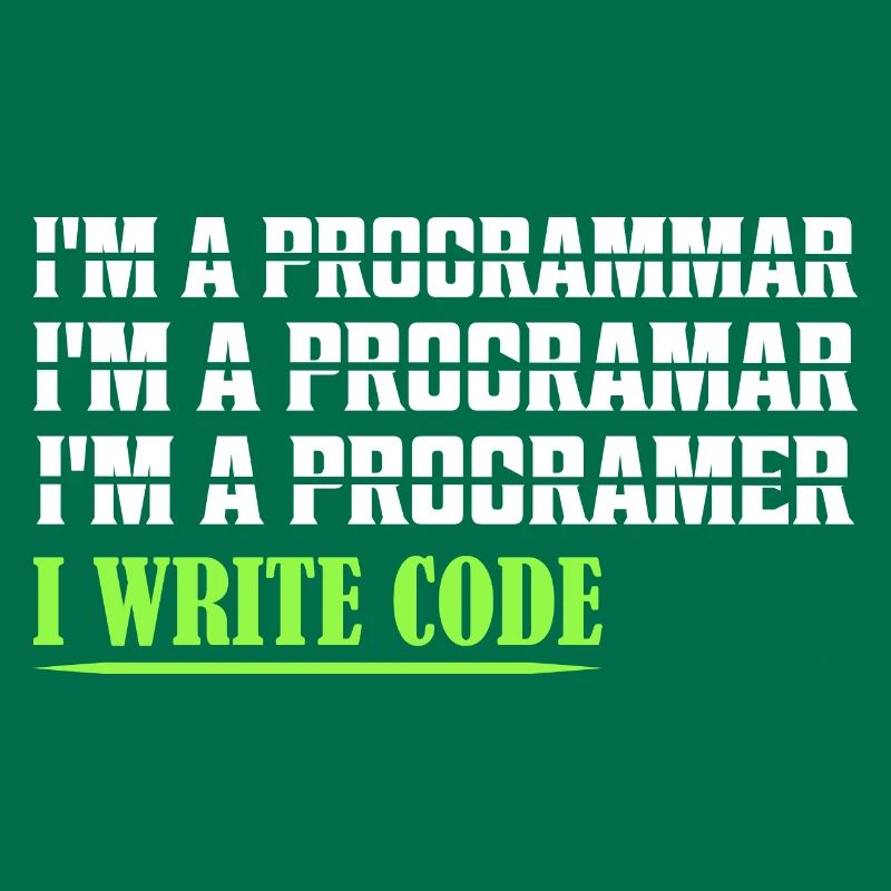 Je suis un programmar ........ J’écris du code logiciel de codage