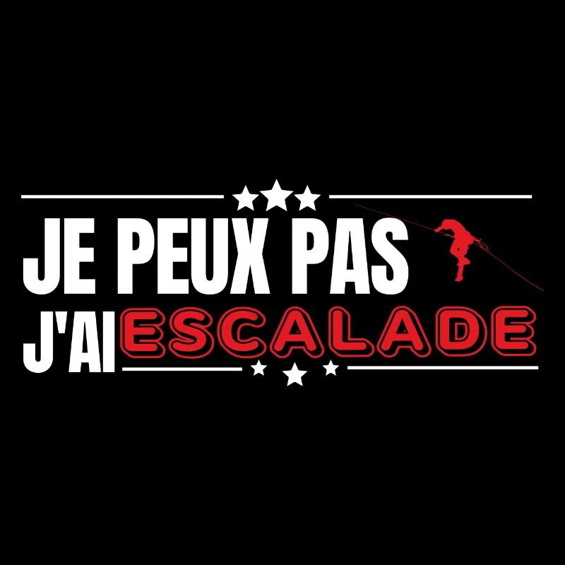 Je peux pas j'ai escalade