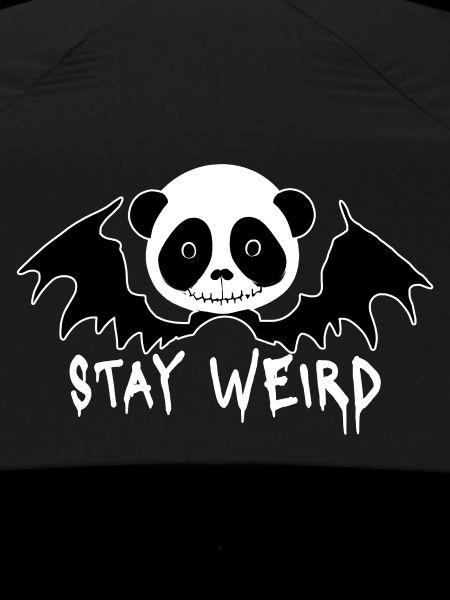 Restez bizarre Goth Panda