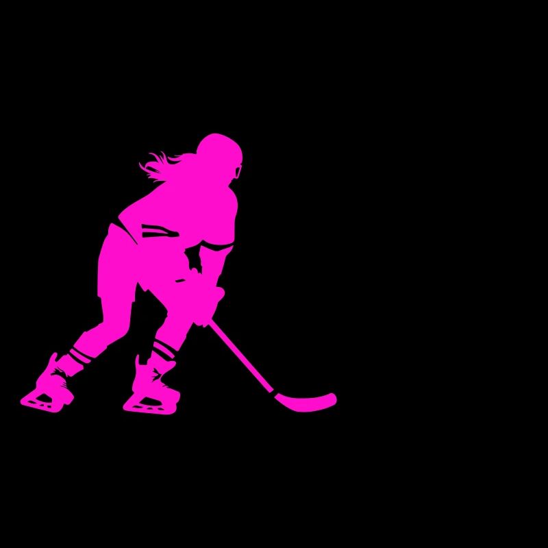 Ice Hockey Player Silhouette