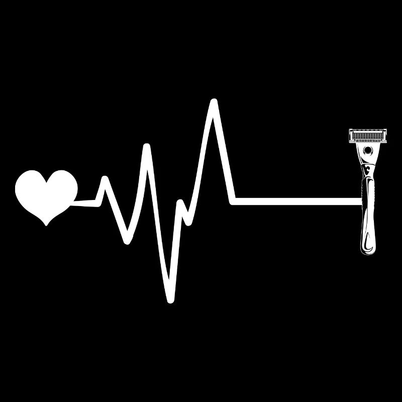 Razor Blade Pulse Heart Love