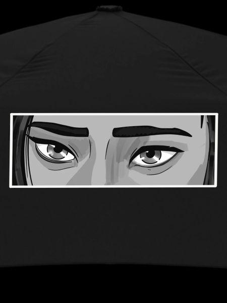 Cait Eyes BW