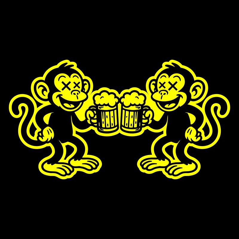 Beer Monkey Funny