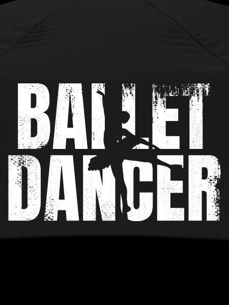 Funny ballet dancer