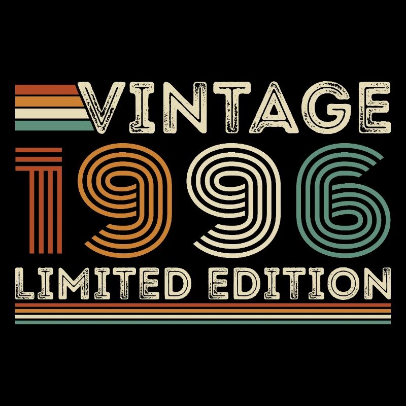 1996 Vintage Retro Geburtstagsgeschenk