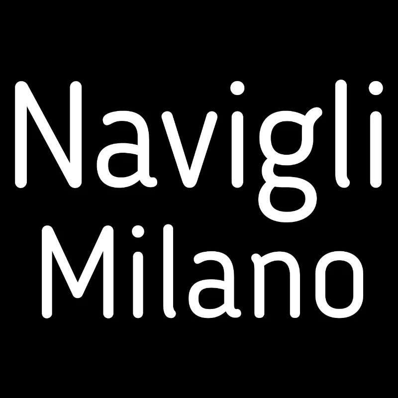 Mailand italien Navigli