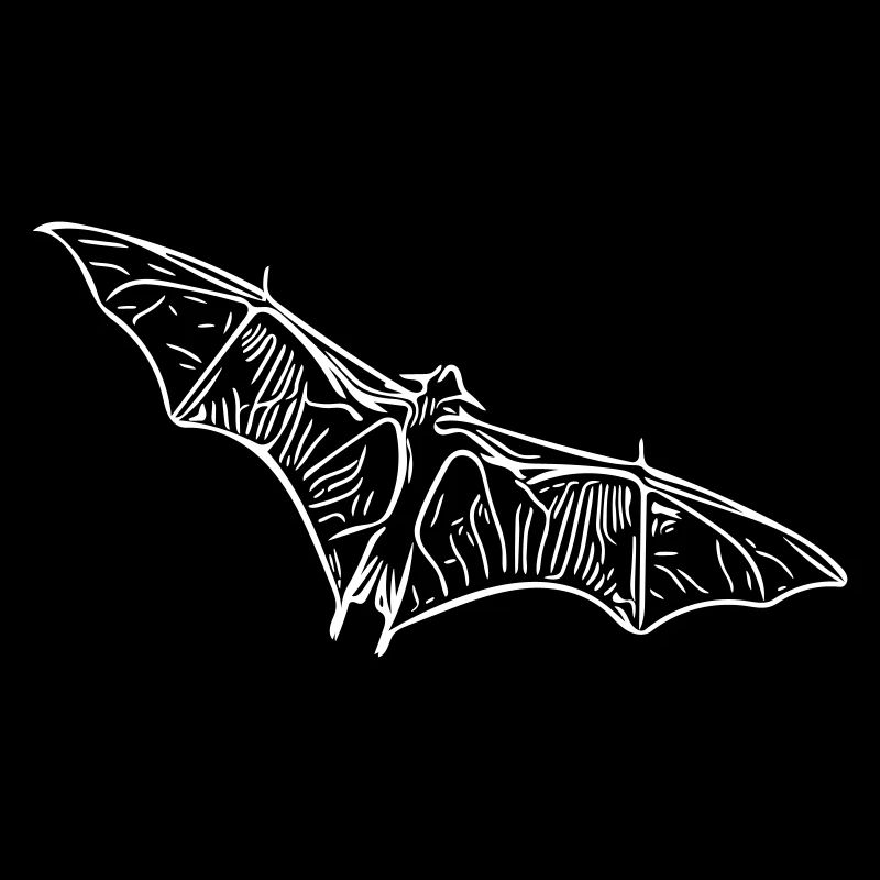 Flughund Fledermaus - Vector Style