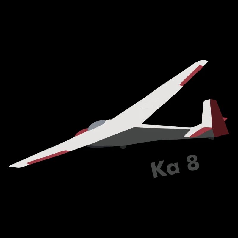 ka8 glider glider glider pilot pilot