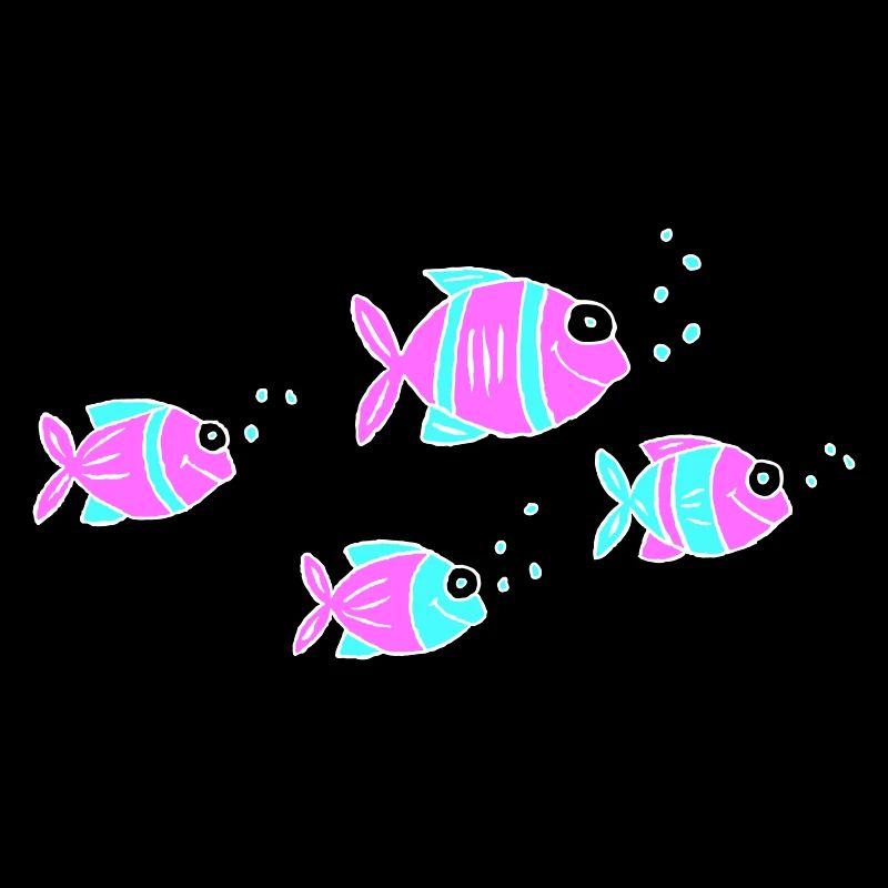 Fish Cichlid Water Sea Graffiti Drawing