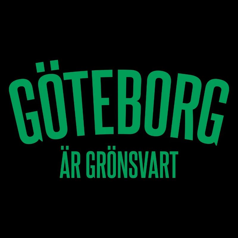 Göteborg est noir verdâtre