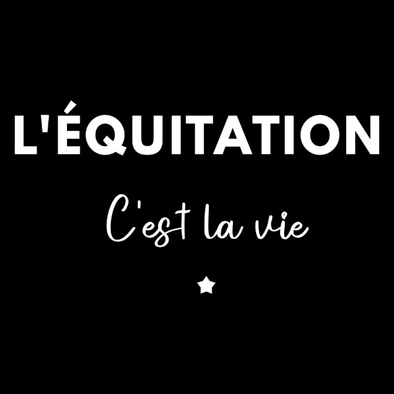 l'equitation c'est la vie