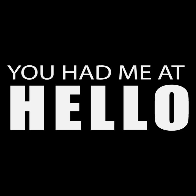 Tu m’as eu au Hello