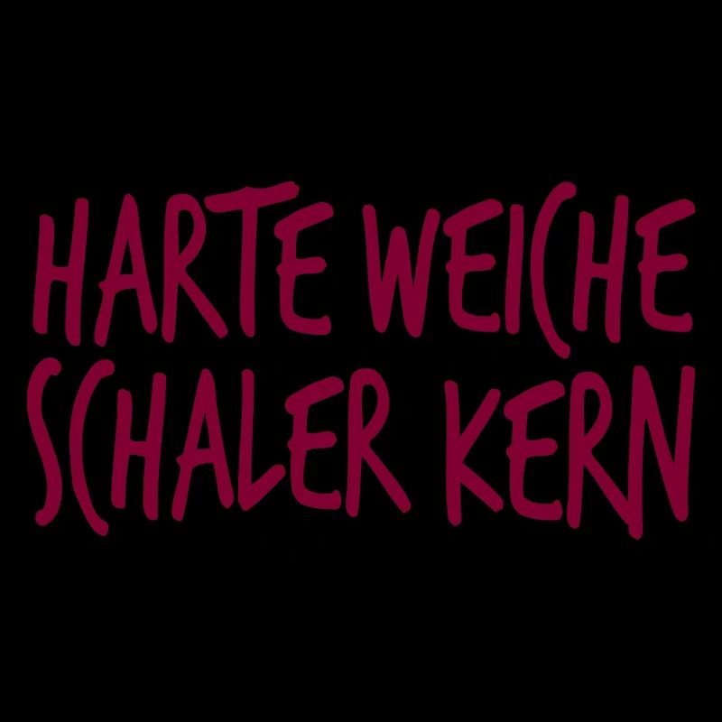 Harte Weiche Schaler Kern