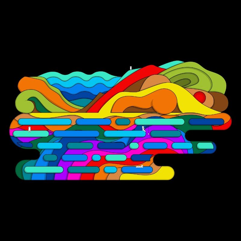 Psychedelic Mountains