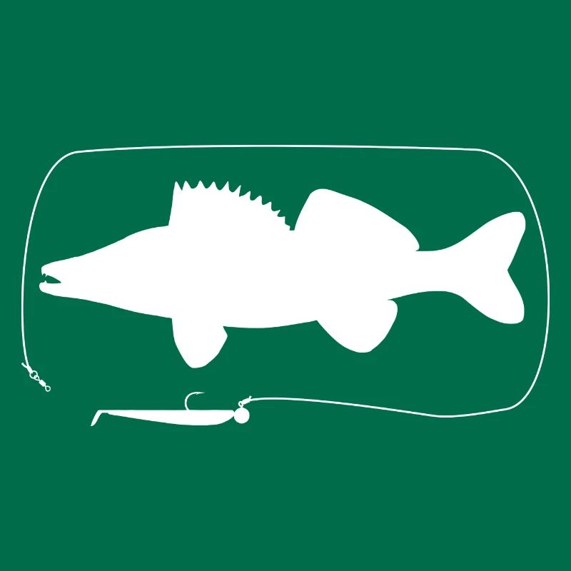 Pike-perch with softbait