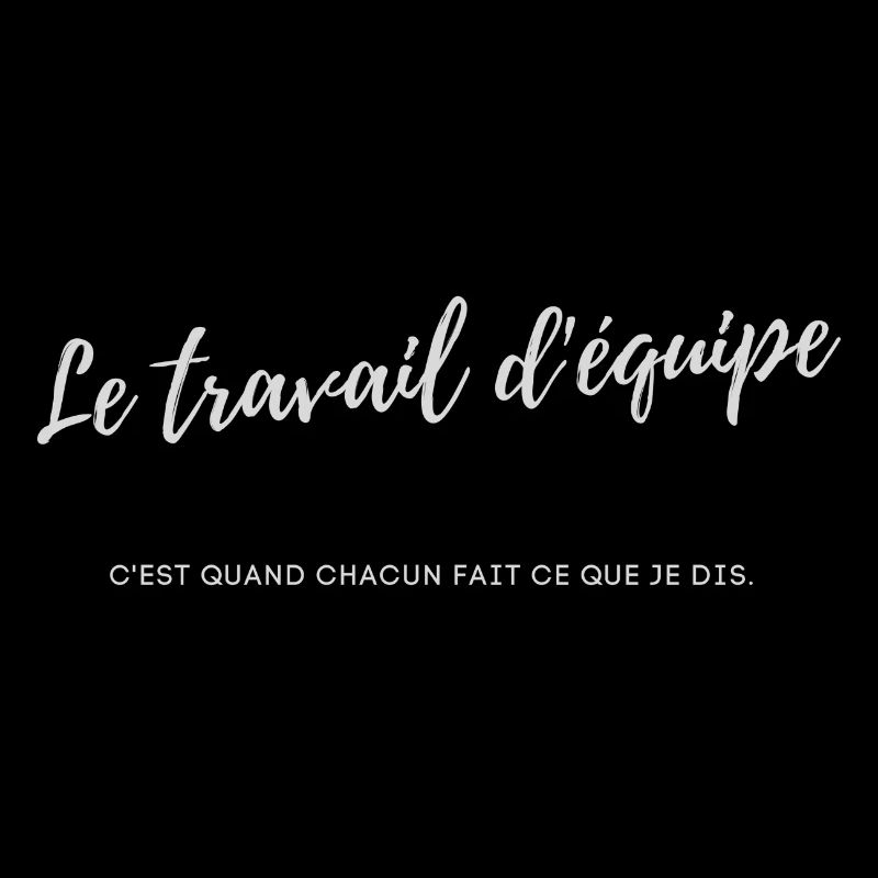 Travail d'équipe