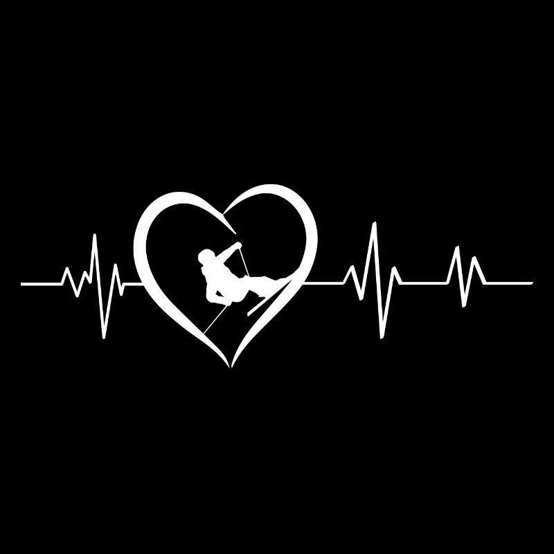 Skier heartbeat
