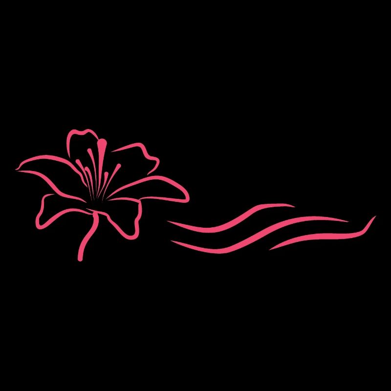 Bloomyvitae - Blüte mit Welle -rosa