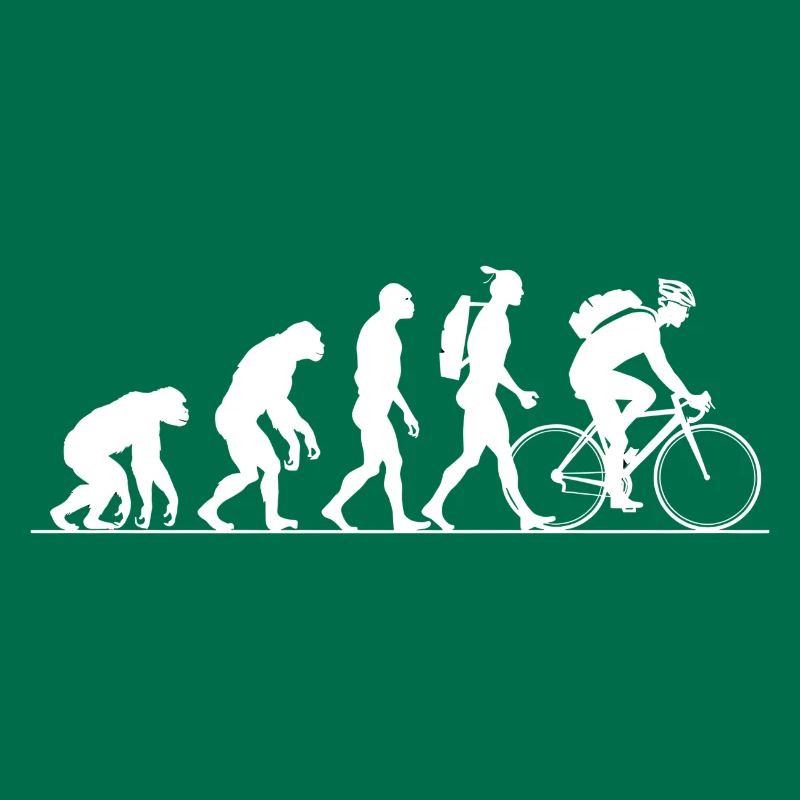 Vélo Evolution Cycliste Vélo Biker Cyclisme