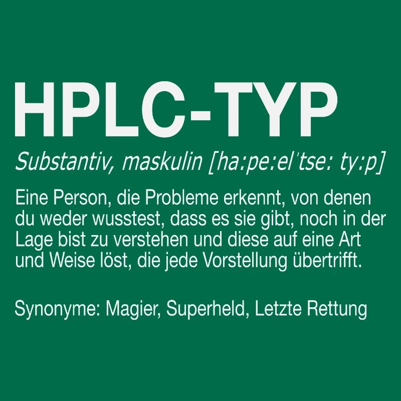 High Performance Liquid Chromatography HPLC Typ