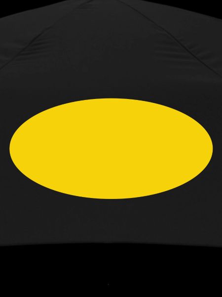 Background oval yellow