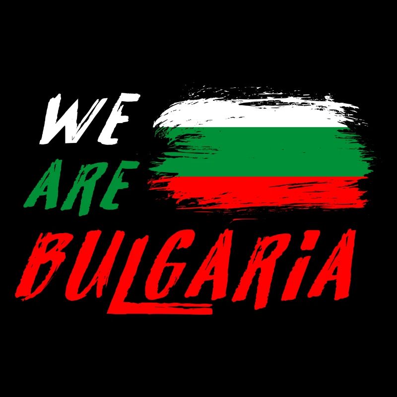We are Bulgaria flag