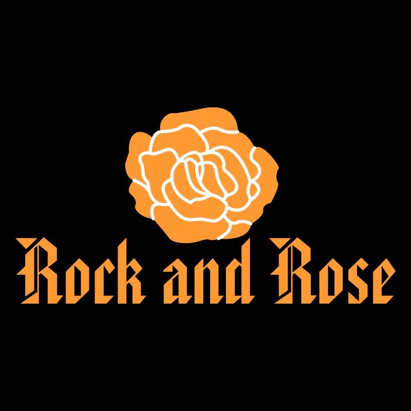 Roche et rose