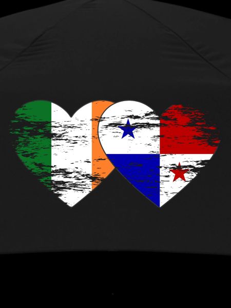 Ireland Panama flag used