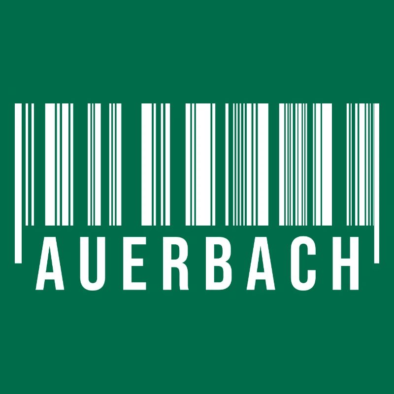 Erzgebirge Strichcode Auerbach