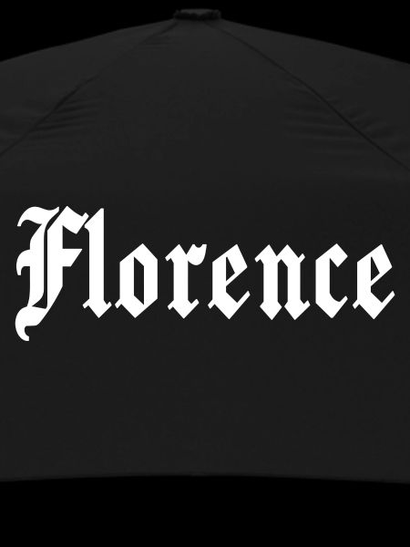 Florence, gothic, font