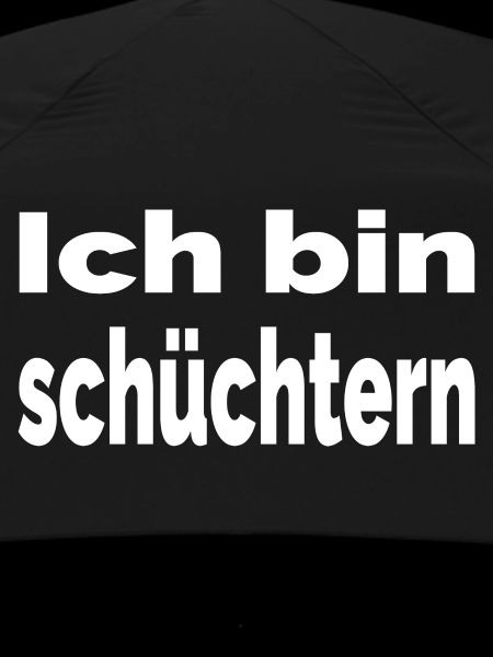 Schüchtern