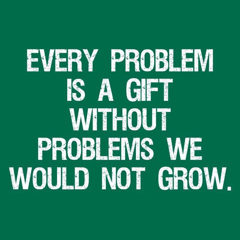 every problem is a gift without problems we would