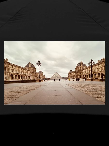 Louvre Pyramid in the Square