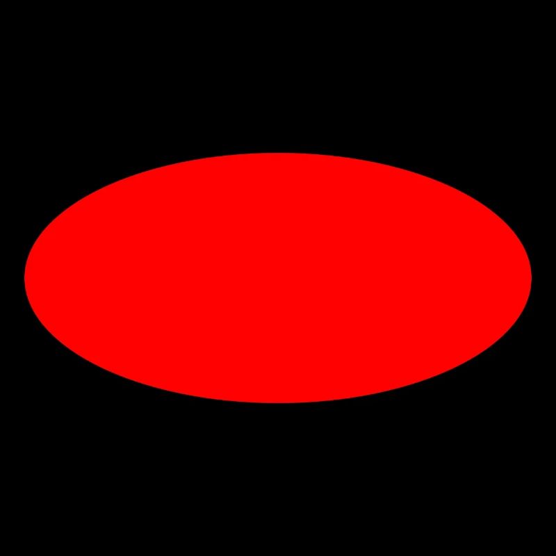 Background oval red