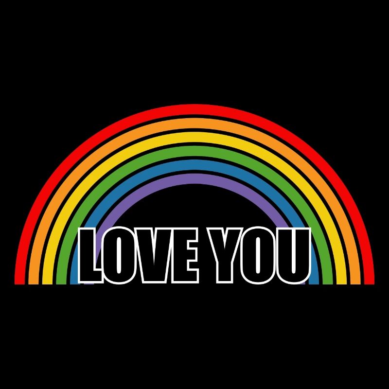 Arc-en-ciel vous aime