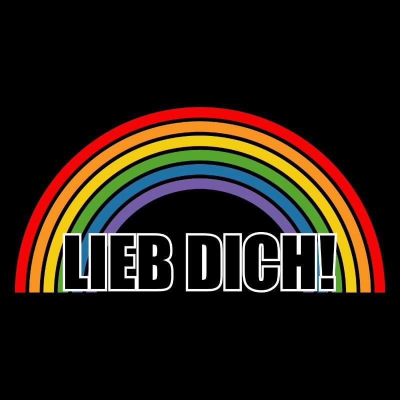 Regenbogen Lieb dich