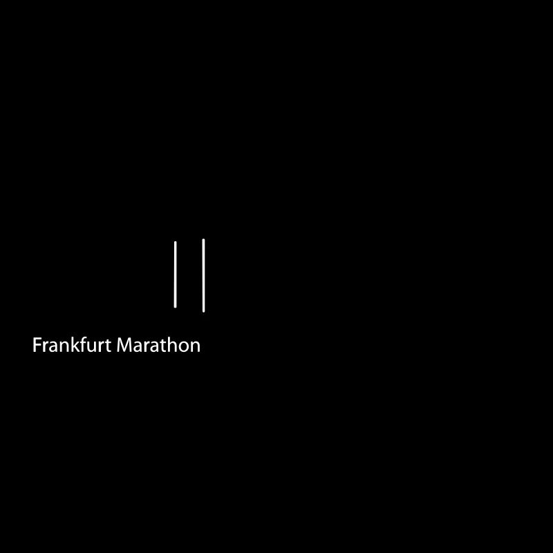 #Marathon #Franfurt Skyline du marathon de Francfort