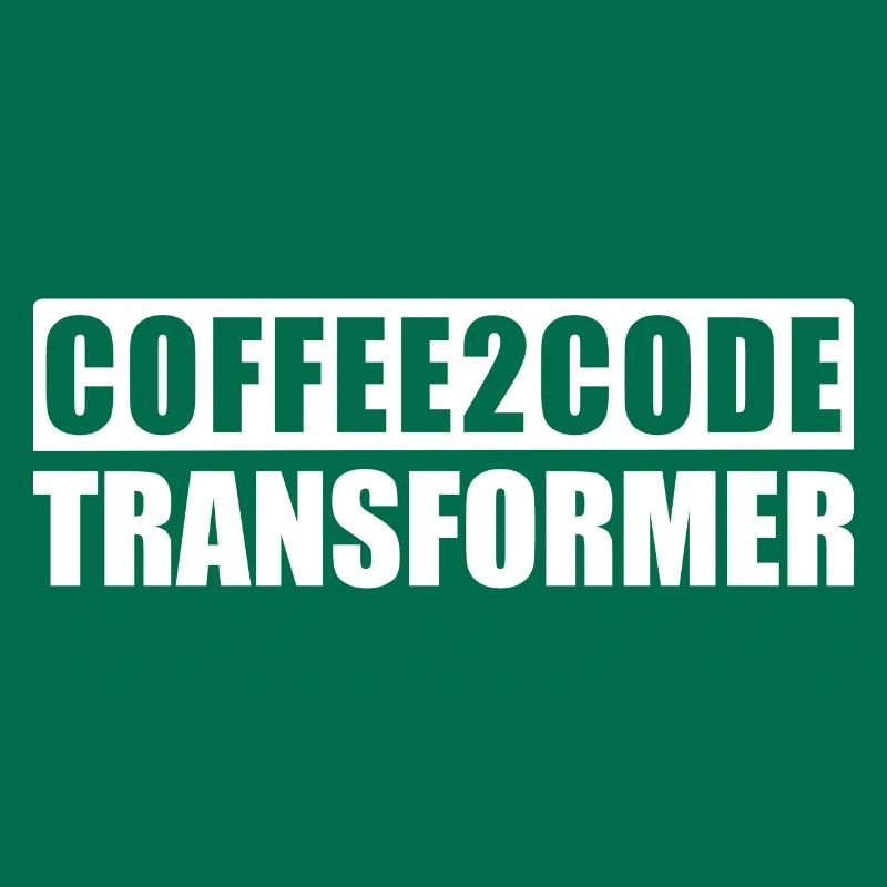 Coffee 2 Code Transformer Programmeur IT Chemise