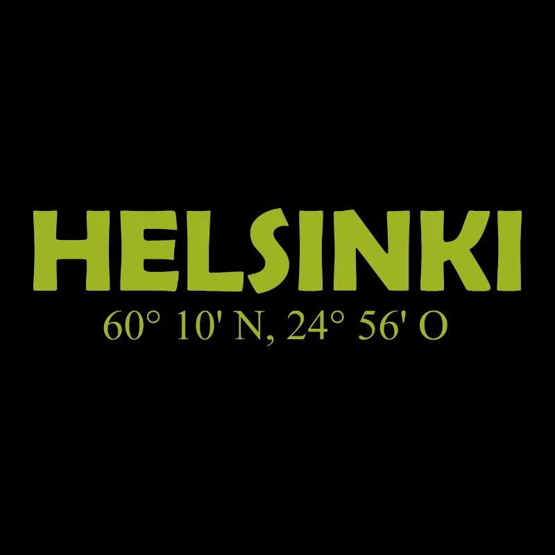Helsinki Finland - Coordinates Longitude Latitude