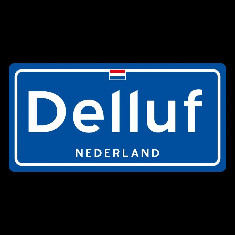 Panneau de la ville de Delluf (Delft)