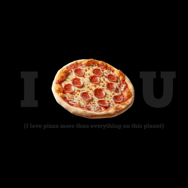 I love pizza