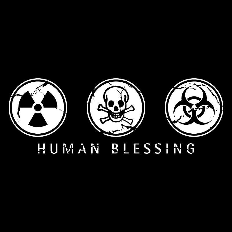 Human Blessing - White