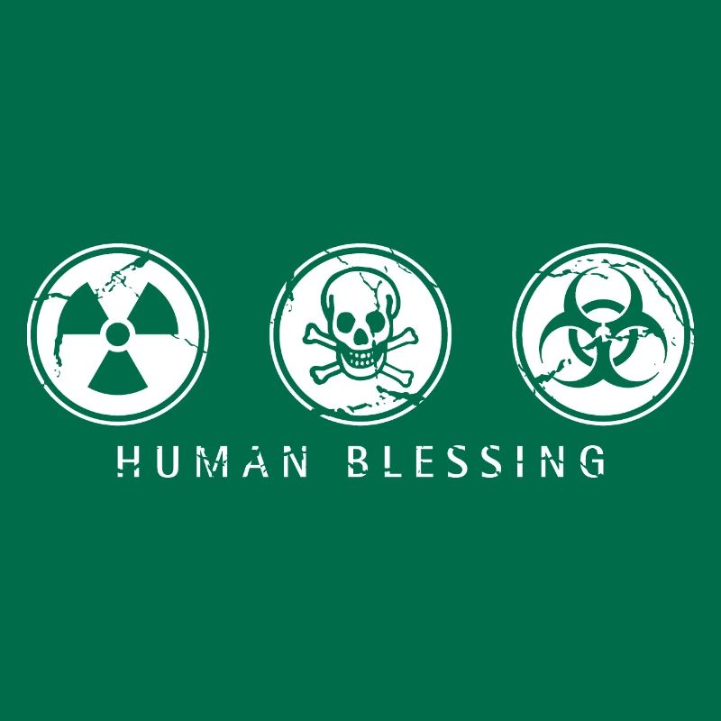 Human Blessing - White