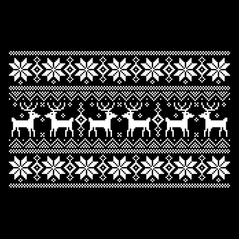 Merry Christmas pattern 1 (dark)